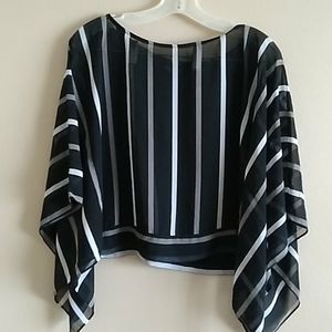 New York & Company Sheer top XS